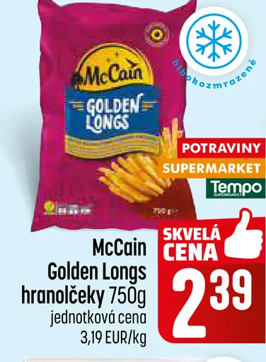 McCain Golden Longs hranolčeky