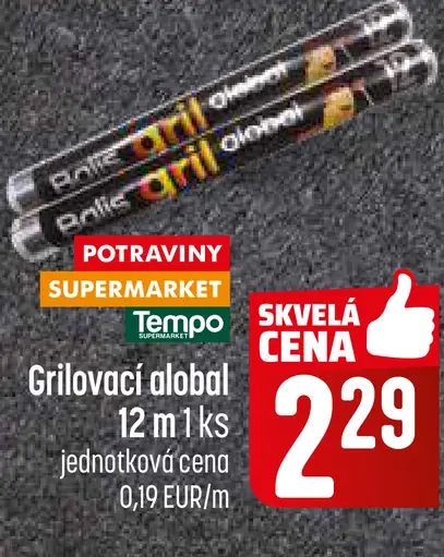Grilovací alobal