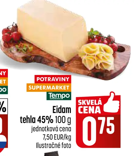 Tempo Eidam tehla 45%