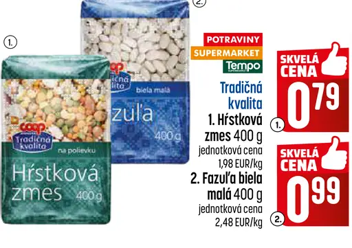 Tradičná kvalita Hŕstková zmes