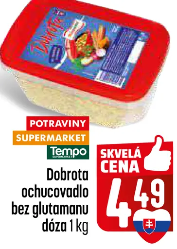Dobrota ochucovadlo bez glutamánu dóza
