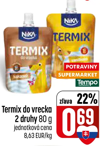 Termix do vrecka 2 druhy