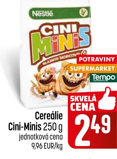 Cini Minis cereálie