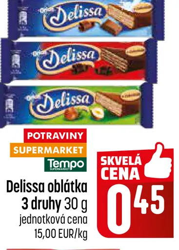 Delissa oblátka