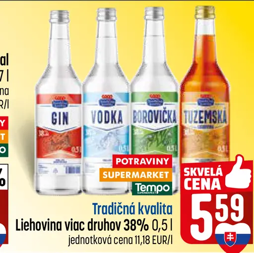 Tradičná kvalita gin