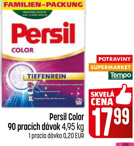 Prací prášok Color Persil