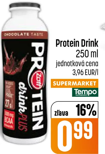 Protein Drink chocolate taste