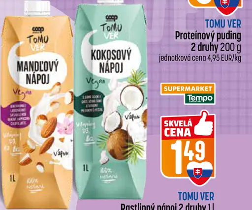 TOMU VER Mandľový nápoj