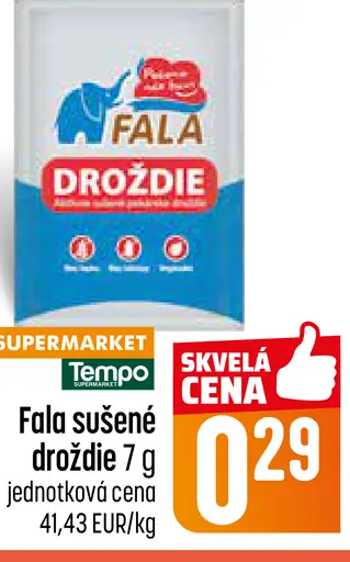 Fala Sušené droždie