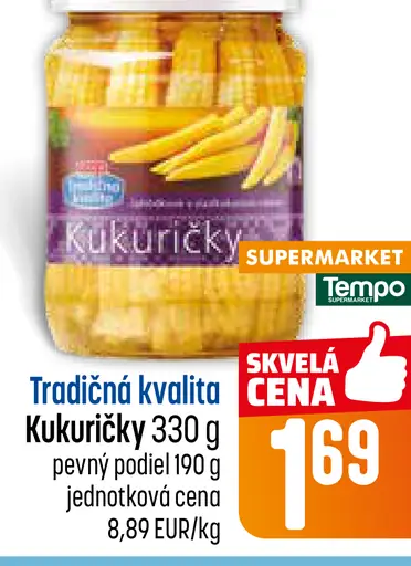 Tradičná kvalita Kukuričky