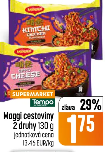 Maggi cestoviny 2 druhy