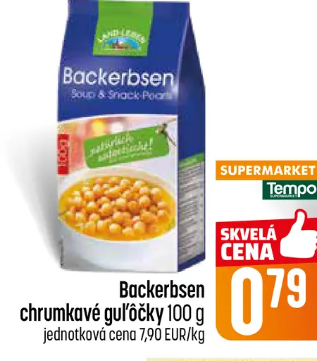 Backerbse Chrumkavé guľôčky