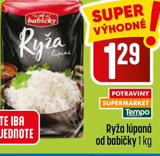 Babickej Ryža lúpaná