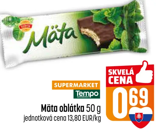 Máta oblátka