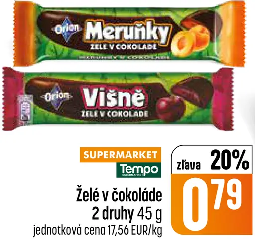 Orion želé v čokoláde