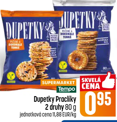 Dupetky praclíky