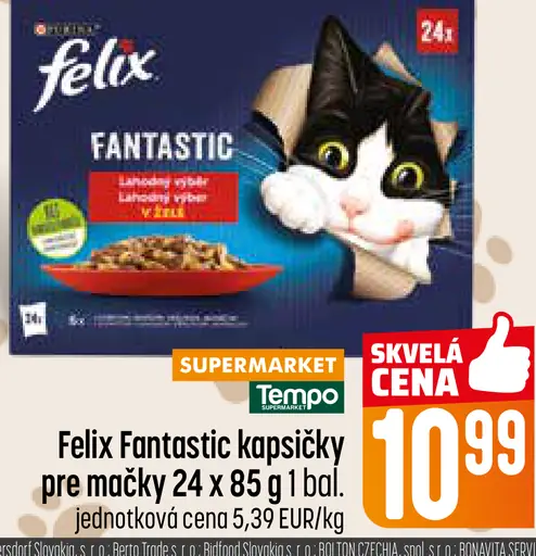Felix Fantastic kapsičky pre mačky