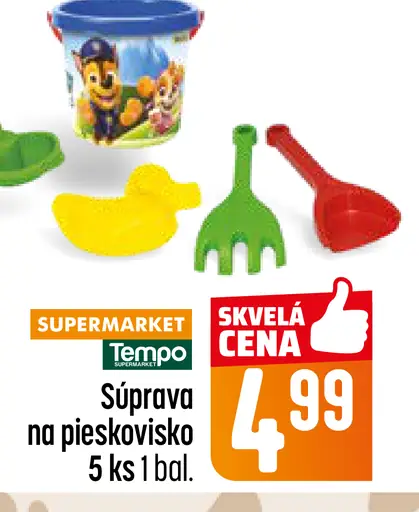 Súprava na pieskovisko