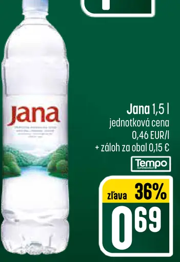Jana stolová voda
