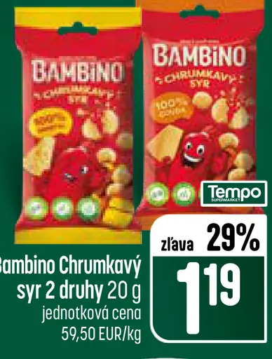 Bambino Chrumkavý syr