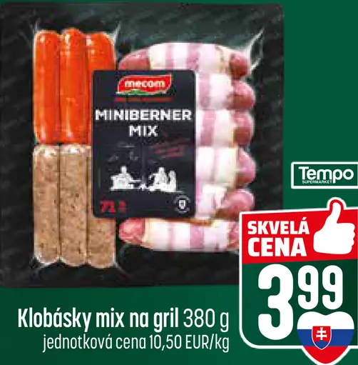 Miniberner mix na gril