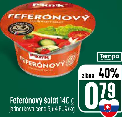 Feferónový šalát