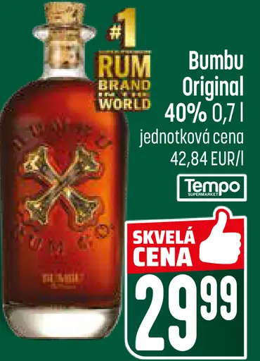 Bumbu Original rum 40 %