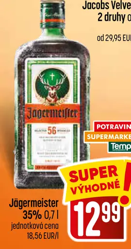 Jägermeister bylinný likér 35 %