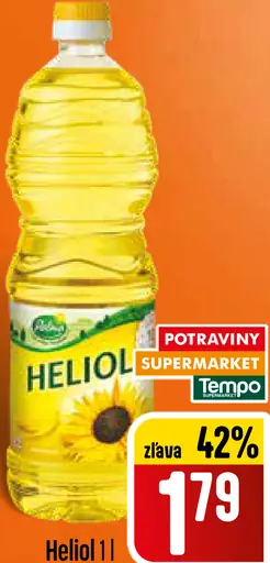 Heliol rastlinný olej
