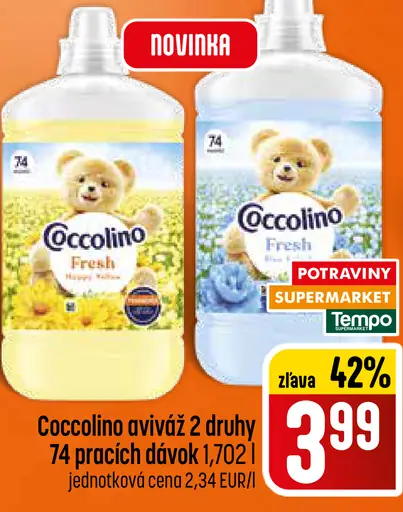 Coccolino aviváž