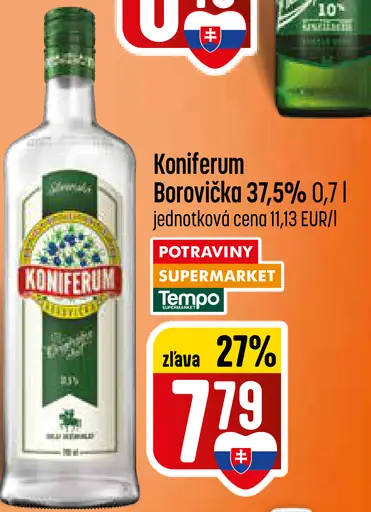Koniferum Borovička 37,5%