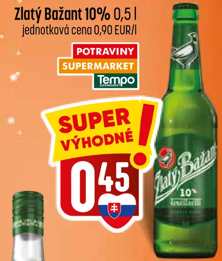 Zlatý Bažant Pivo