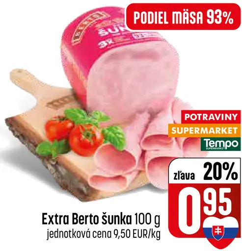 Extra Berto šunka