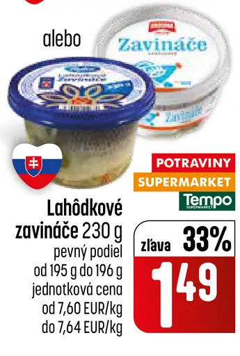 Lahôdkové zavináče