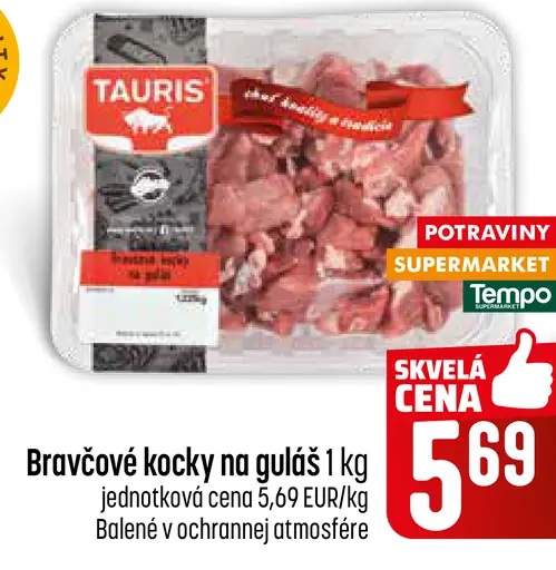 Tauris Bravčové kocky na guláš