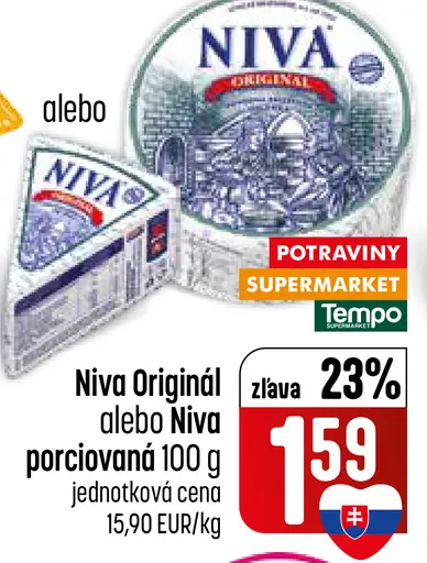 Niva Originál syr modrý
