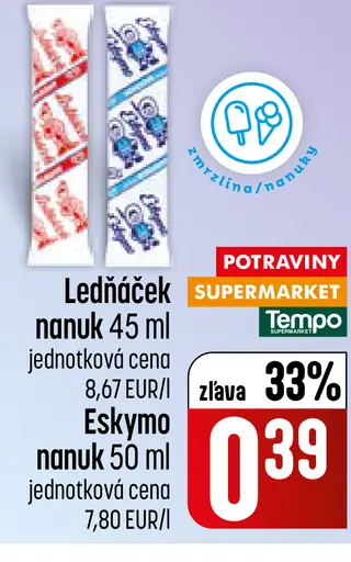 Ledáček nanuk