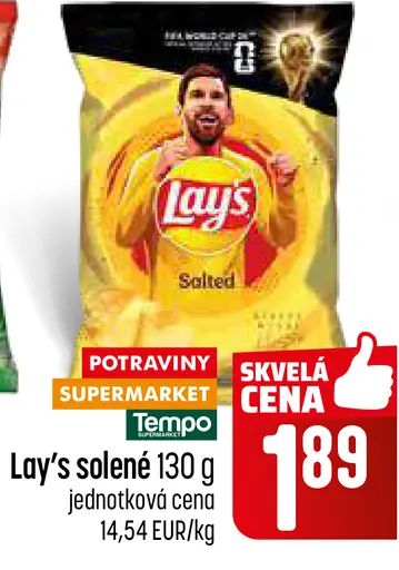 Lay's zemiakové solené lupienky