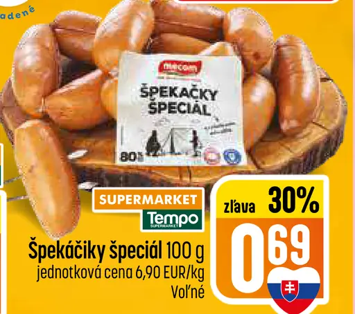 Špekáčiky Špeciál voľné