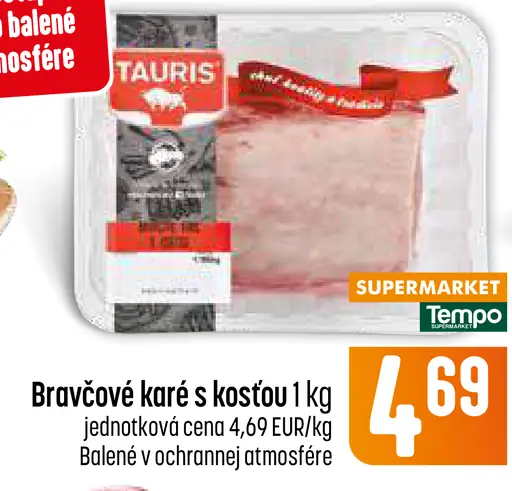 Bravčové karé s kosťou