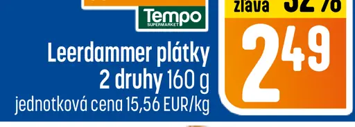 Leerdammer plátky syr