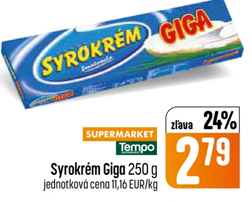 Syrokrem Tavený syr