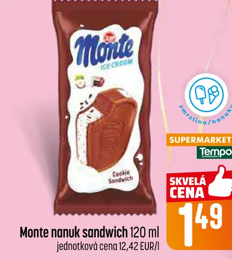 Monte nanuk sandwich