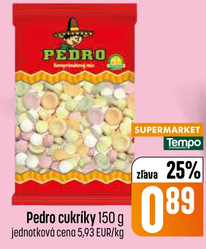 Pedro cukríky