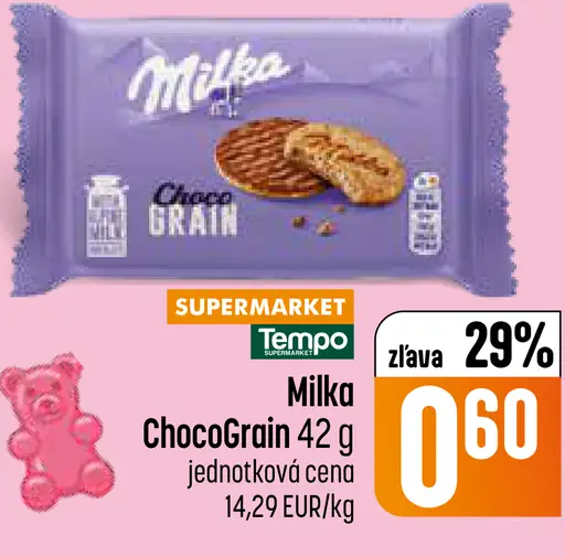 Milka ChocoGrain sušienky