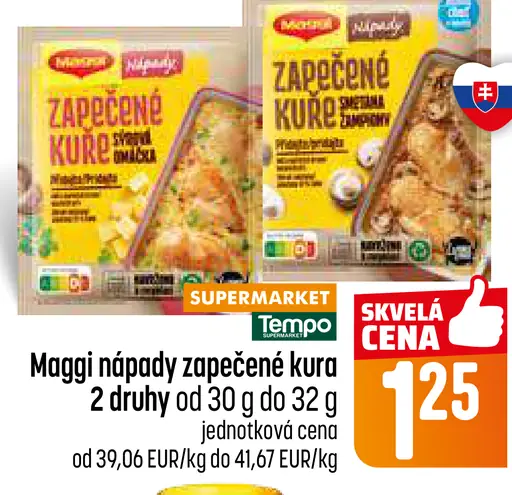 Maggi nápady zapekané kura 2 druhy