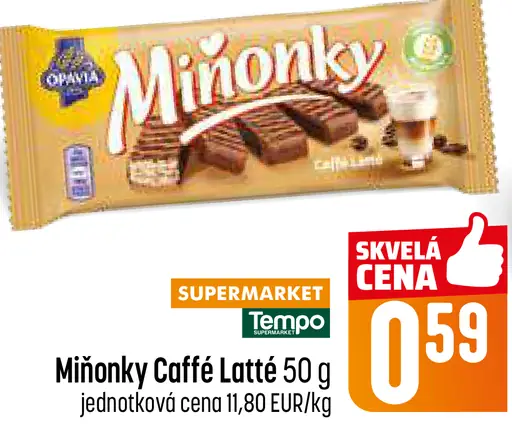 Opavia Mňonky Caffè Lattè sušienky