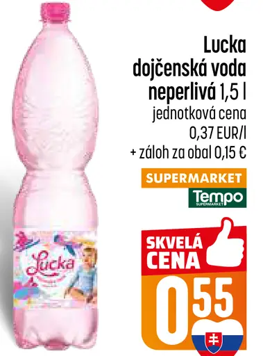Lucka dojčenská voda