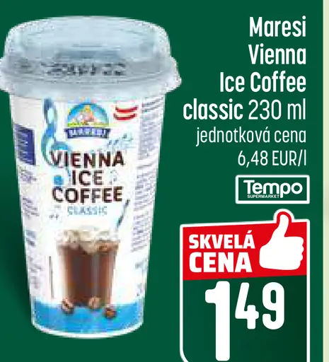 Maresi Vienna Ice Coffee Classic kávový nápoj