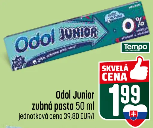 Odol Junior zubná pasta